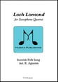 Loch Lomond - Saxophone Quartet P.O.D. cover